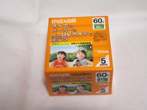 maxell 録画用DVカセット 標準録画60分5巻パック ミニDVカセット マクセル