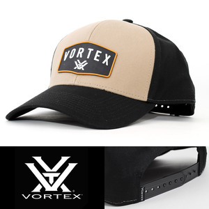 ローキャップ 帽子 ボルテックス Vortex Optics Go Big Patch Trucker Hat ベージュ/ブラック 3JHPY-01 USA ブランド