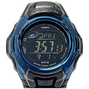 ☆☆ CASIO カシオ G-SHOCK MTG-M900BD-2JF ブラック×ブルー 電波ソーラー デジタル メンズ 腕時計 傷や汚れあり