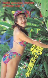 ★高橋里華　ヤングマガジン　微傷有★テレカ５０度数未使用vs_145