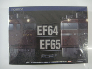 TOMIX 98977 JR EF64形 電気機関車 41号機 茶色 EF65形 電気機関車 56号機 茶色 セット Nゲージ