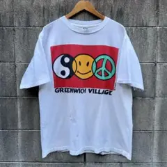 Vintage Yin-Yang smiley peace 希少　XL 激レア