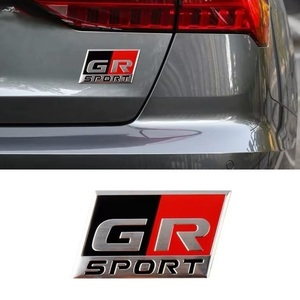 GR SPORT トヨタ TOYOTA GAZOO Racing アルミ エンブレム ステッカー バッジ バッチ TRD g