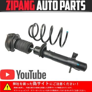 MN066 R60 ZC16A ミニ クーパーS クロスオーバー 左フロント ショック アブソーバー/サス付 ★抜け無し 【動画有り】○