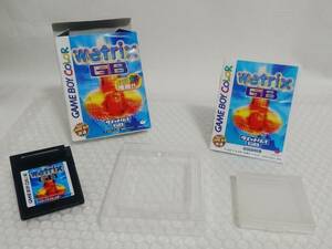 動作品+廃盤品　Imagineer　GBC　wetrix GB　イマジニア　ゲームボーイカラー　ウェットリスGB