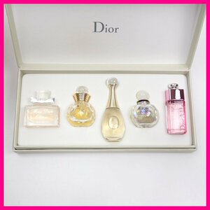 ★クリスチャンディオール Les Parfums de Dior ミニ香水 5種セット/各残量約5～9割/フレグランス/オードトワレ&1932000350