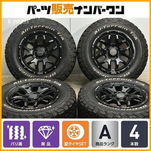 【バリ溝 美品】RAYS デイトナ F6 ブースト 16in 7J+40 PCD114.3 BFグッドリッチ 225/70R16 RAV4 クロストレック SKフォレスター 送料無料