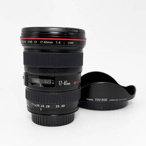 ◆中古美品 動作確認済み◆ Canon EF 17-40mm F4 L USM ULTRASONIC ズームレンズ 【7821】