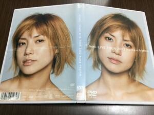 ◆セル版 discキズ汚れ多め 動作OK◆hitomi LIVE TOUR 2002 huma-rhythm DVD 国内正規品 即決