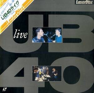 B00172097/LD/UB40「Live (1984年・MP144-15VN・レゲエポップ・REGGAE)」