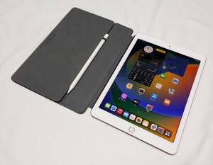 iPad Pro 9.7インチ Wi-Fi+Cellular 32GB MLYJ2J/A SIMフリー [ローズゴールド] アップルペンシル スマートキーボード カバー