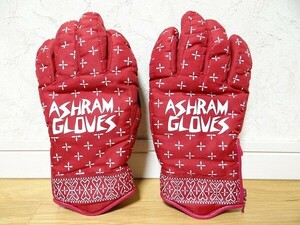 中古 アシュラム ASHRAM GLOVES GORE-TEX ゴアテックス グローブ 手袋 Mサイズ スノーボード スキー