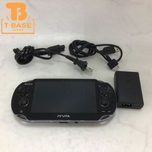 1円〜 動作確認済み 初期化済 破損 PlayStation Vita PS Vita PCH1000 ブラック 本体、充電ケーブル