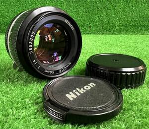 Nikon ニコン 純正 NIKKOR-S.C 50mm MF 高級単焦点レンズ 1:1.4 希少