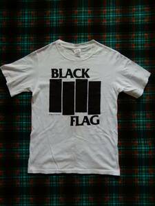 90s Black flag オフィシャル Tシャツ S ブラックフラッグ bad brains sst records circle jerks Raymond Pettibon ロックT バンドT