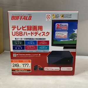 BUFFALO テレビ録画用 USB バードディスク HD-LB2.0TU2/V 動作未確認のためジャンク品