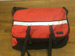 ９０s Patagonia Critical Mass Bag 赤 M USED クリティカル マス バッグ メッセンジャーバッグ