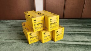 3M スリーエム マスキングテープ 243 24ミリ 5箱 250巻 カモイ 18ミリ 3箱 210巻 合計 460巻 鈑金 塗装 ペイント 自動車 新品 未使用 売切