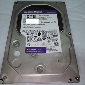 WD Purple Pro 10TB WD101PURP スマートビデオ用 監視システム用 Western Digital ウエスタンデジタル