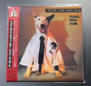 【BVCM-35150/紙ジャケ/帯付】リック・スプリングフィールド/ジェシーズ・ガール　リマスター　Rick Springfield/Working Class Dog