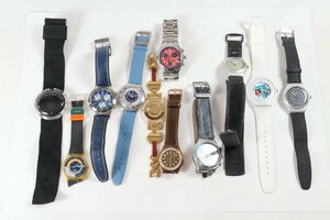 【10点以上】 SWATCH スウォッチ メンズ レディース POP ポップ アイロニー 等 腕時計 ジャンク まとめ売り 2811-MS