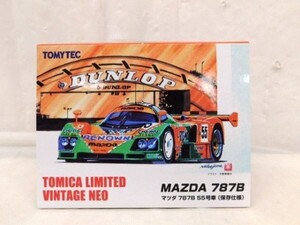 A706★TOMICA LIMITED VINTAGE NEO MAZDA 787B トミーテック トミカリミテッド ヴィンテージネオ マツダ 787B 55号 未使用品★送料690円～