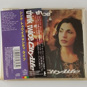 【帯付 国内盤CD】THINK TWICE/CITY LIFE(TOCP-50177)シンク・トゥワイス/シティ・ライフ/97年2ndアルバム/ACID JAZZ