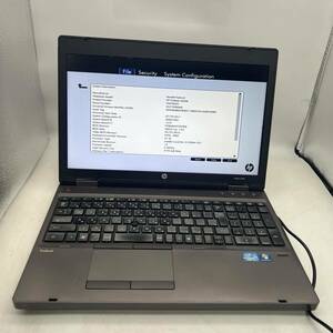 HP/6560B/Core i3-2328M/DVD/15.6インチ/