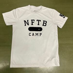 NIKE ナイキ　半袖Tシャツ クロスボーン　ナイキフットボール　サッカー　白　メンズ　サイズL