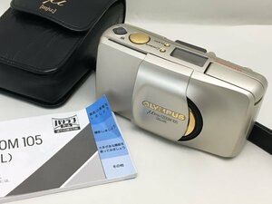 OLYMPUS μ mju ZOOM 105 DELUXE コンパクトカメラ ジャンク 中古【UW060263】