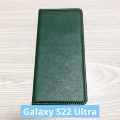 galaxy s22 ultra ケース 手帳型 合皮レザー