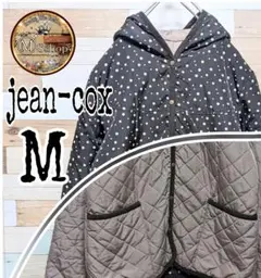 【格安】jean-cox　中綿ジャケット　リバーシブル　ドット　キルティング