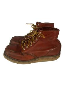 RED WING◆レースアップブーツ/US8/BRW/レザー