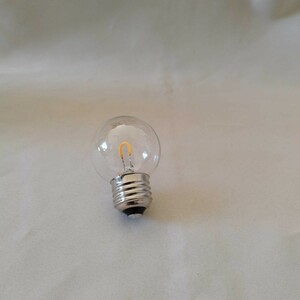 エコ LED ガラス 電球 調光器 レトロ フィラメント エジソンバルブ シングル EDISON BULB SINGLE エジソン電球 裸電球 E26 アンティーク