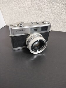 ☆動作品☆ minolta ミノルタ HI-MATIC 7 ROKKOR-PF 1:1.8 f=45mm レンジファインダーカメラ