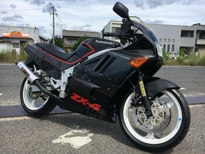 カワサキ ZX-4 ZX400G 実働 書類付 吹け上がり良好 規制前59馬力 当時物 ヨシムラ サイクロン マフラー レストア カスタムにも