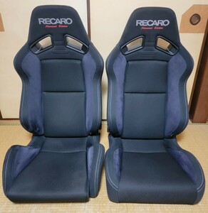 超希少　RECARO　SR-7 SR-7F Advanced Edition　セミバケットシート セミバケ 運転席 助手席 左右2脚セット 限定　美品　