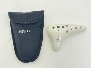 H355-N35-2461 オカリナ NIGHT ナイト AC ケース付き 現状品2