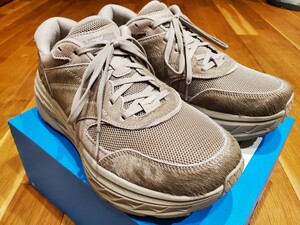 27,5cm Engineered Garments × HOKA ONE ONE エンジニアド ガーメンツ ホカオネオネ BONDI L ボンダイ EG ハラコ コヨーテ ベージュ