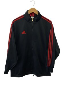 adidas◆90Sトラックジャージ/L/ポリエステル/BLK/無地/AS-2830/日本製/ブラック/黒