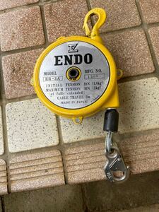 ＥＮＤＯ　トルクリール　ラチェット機構付　ＥＲ−３Ａ　３ｍ（ER3A）中古品