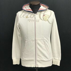 ルコックスポルティフ/le coq sportif★スウェットパーカー【メンズM/白/white/ジップアップ】Jacket/Jumper◆BH549