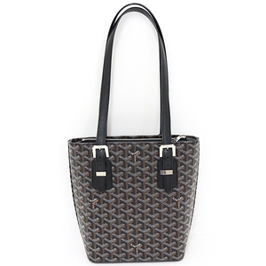 ゴヤール GOYARD マリギャラントPM トートバッグ ショルダーバッグ ゴヤールディンキャンバスブラック系 シルバー金具 【中古】Aランク