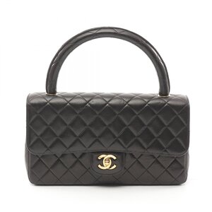 シャネル 親子バッグ マトラッセ ブランドオフ CHANEL ラムスキン（羊革） ハンドバッグ ラムスキン 中古 レデ