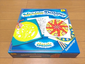 未使用品 希少 『Ravensburger Mandala-Designer classic』 マンダラ作成キット　★オリジナルの曼陀羅が簡単に！