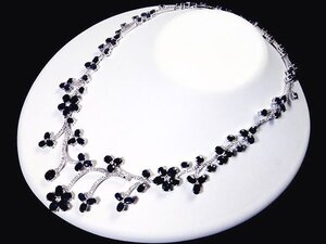 1円～【ジュエリー極】超極上品！上質天然ブルーサファイア54.22ct＆ダイヤモンド4.84ct 超極上K18WGネックレス k9417Sitkurm【送料無料】