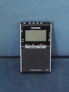 TOSHIBA/AM/FMポケットラジオ/TY-SPR5/中古品