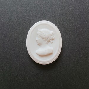 【送料無料】【超希少】【未使用品】Meissen マイセン カメオ 白磁 陶板