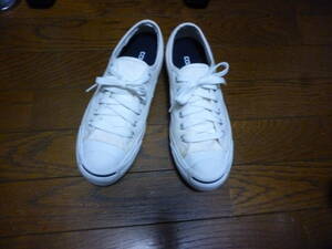 即決・送料込★CONVERSE コンバース★キャンバススニーカーJACK PURCELL ジャックパーセル 1R193★白 US5.5(24.5㎝)