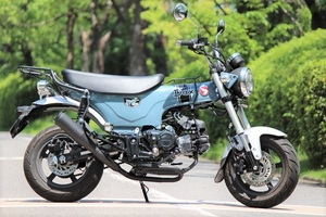 DAX125 (ST125) スリップオンマフラー BADGER スペンサー 《バジャー》